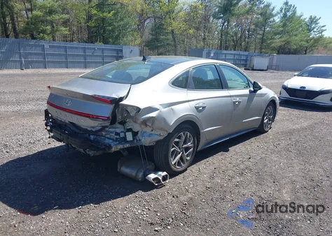 2021 Hyundai Sonata Sel z USA, uszkodzony, nr VIN 5NPEF4JA7MH097046